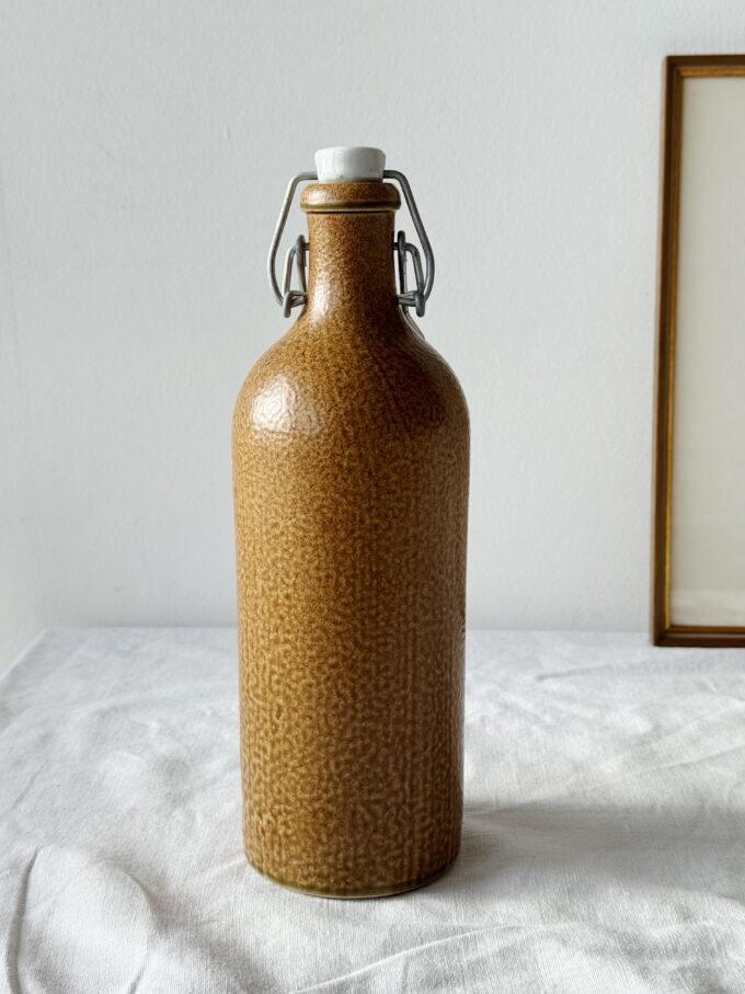 Vintage 70s ceramic bottle