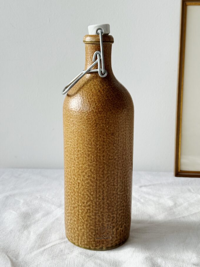 Vintage 70s ceramic bottle