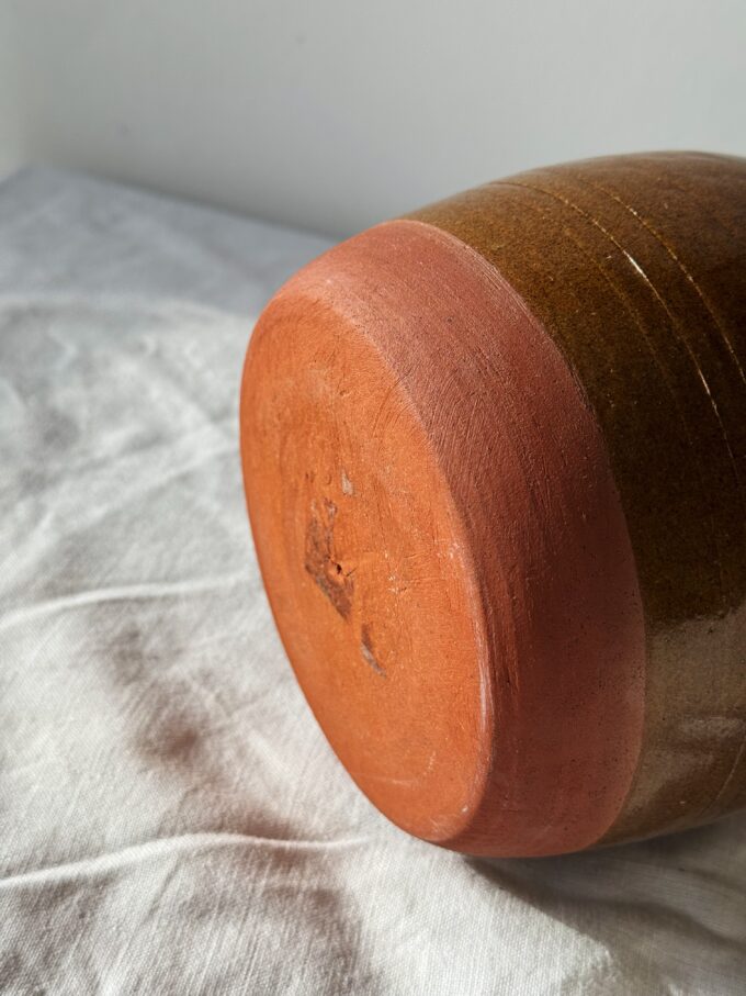Vintage 60s Rustic Mid Century minimalist West German ceramic vase